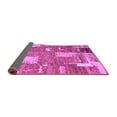 thumbnail image 2 of Ahgly Company Indoor Rectangle Patchwork Purple Transitional Area Rugs, 5' x 8', 2 of 4