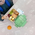 thumbnail image 3 of Bento Lunch Box for Kids,Bento Lunch Snack Boxes for School Work Kitchen,Green, 3 of 4