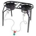 thumbnail image 1 of Bayou Classic  Dual Burner Gas Cooker with Ext. Legs, 1 of 1