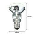 thumbnail image 2 of 1 Pcs Replacement Magma Lamp E14 R39 30W Spotlight Screw In Light Bulb Type, 2 of 8