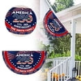 thumbnail image 2 of 2Pcs Personalized Fan Flag America's 250th Anniversary Banner 3x6 ft 1776 2026 Anniversary Bunting Outdoor Hanging Decor with Grommets for Porch Yard, Red 17.7"x35.8", 2 of 6