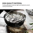 thumbnail image 4 of 1500ml Salad Bowel Irregular Flower Shape Glass Bowl with Ripple Texture Large Capacity Food Bowl Food Grade Safety Food Storage Container for Kitchen Cooking, 4 of 10