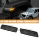 thumbnail image 2 of Par Coche Exterior Lateral Marcador Frontal Guardabarros LED Lámparas Carcasas Negro, 2 of 7