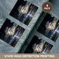 thumbnail image 6 of 3drose, Lightning Strikes Off the Coast of Collier County, Florida., Set of 4 Ceramic Tile Coasters, 6 of 7