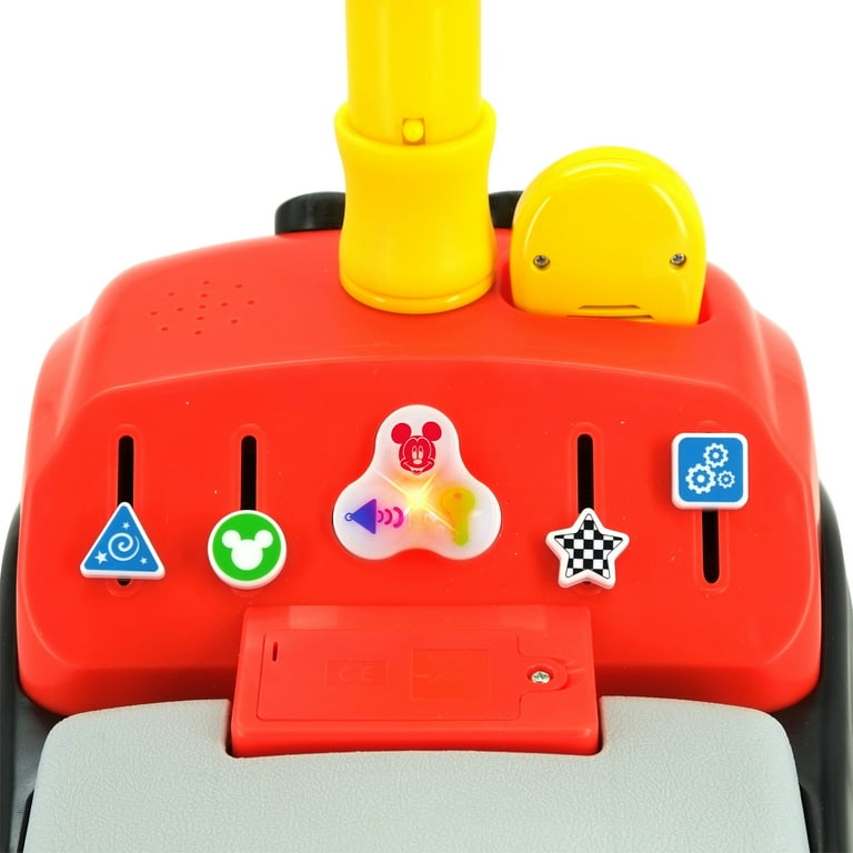 Kiddieland Disney Mickey Foldable Handle Unisex Push & Pedal Kiddieland Disney Mickey Foldable Handle Unisex Push & Pedal