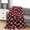 Burgundy, variant on Mocassi Reversible Printed Sherpa All-Season Blanket Perfect for Lounging 50 x 60 inches Bloomingdale Sherpa Throw Burgundy