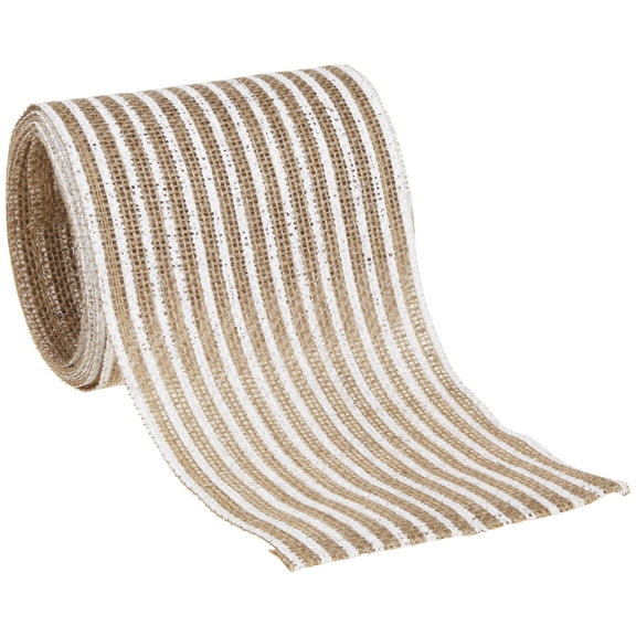 Love, Laugh, Craft Burlap Ribbon, 5"W x 3-Yds