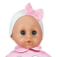 thumbnail image 6 of Lissi: 14" Talking Baby Doll In Crib - Pink & Bunny Outfit & Bow Headband, Dreamy Pink & Teal Canopy Bed, Sleep Accessory, Sounds Roleplay Toy, Kid 3+, 6 of 6