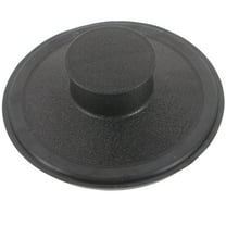 Soimiss Black Sink Stopper for Kitchen Drain Plastic Drain Plug Garbage Disposal Cover