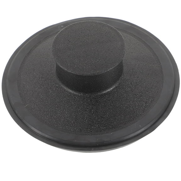 Soimiss Black Sink Stopper for Kitchen Drain Plastic Drain Plug Garbage Disposal Cover