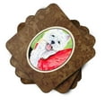 thumbnail image 2 of Carolines Treasures SS8784FC Westie Foam Coaster Set of 4 3 1/2 x 3 1/2 multicolor, 2 of 3