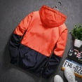 thumbnail image 3 of OmicGot Hooded Jacket New Spring Autumn Korean Version Plus Male And Female Couples Colorblock Men's Jacket Casual Thin Section Coat, 3 of 10