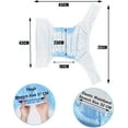thumbnail image 6 of CutiePlusU Adult Cloth Diaper Washable Adult Pocket Nappy Cover Adjustable Reusable Breathable Leak Free Blue, 6 of 7