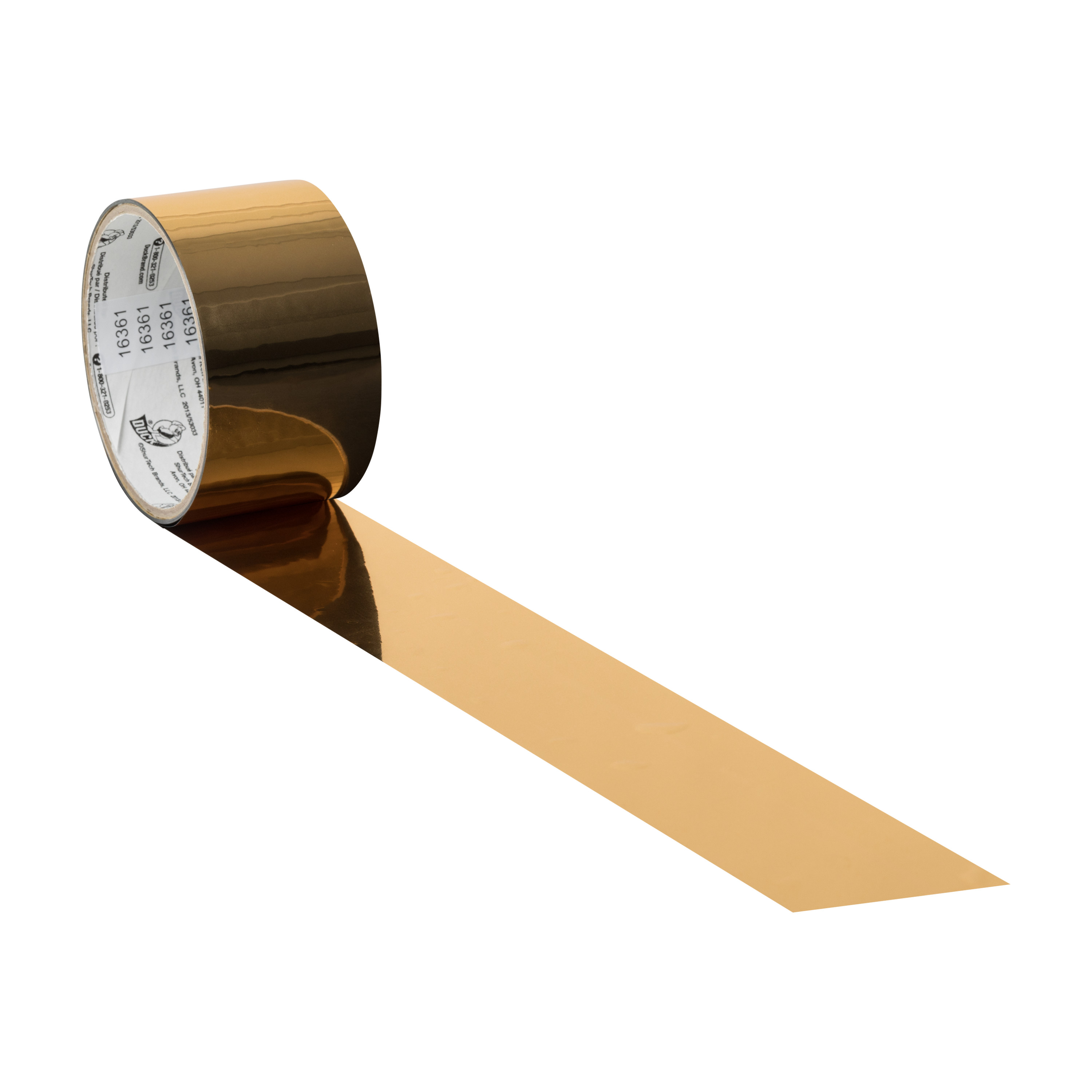 Duck Brand 1.88 in. x 5 yd. Gold Mirror Acrylic Crafting Tape 
