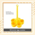 thumbnail image 3 of Inteprter Bandeja de huevos al vapor Utensilios de cocina Cocción al vapor Dispositivo hervido Hogar Fácil de limpiar Bebé Niños Hogar Cocina y Comedor Amarillo, 3 of 6