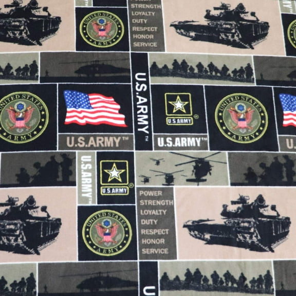 Fleece Blanket United States Army