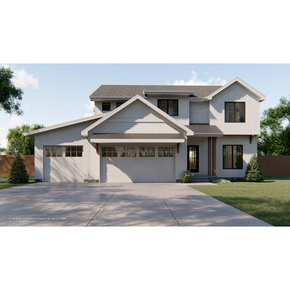 Advanced House Plans: Builder Ready Blueprints | Prairie Rose 29689 | 2 Story Plan