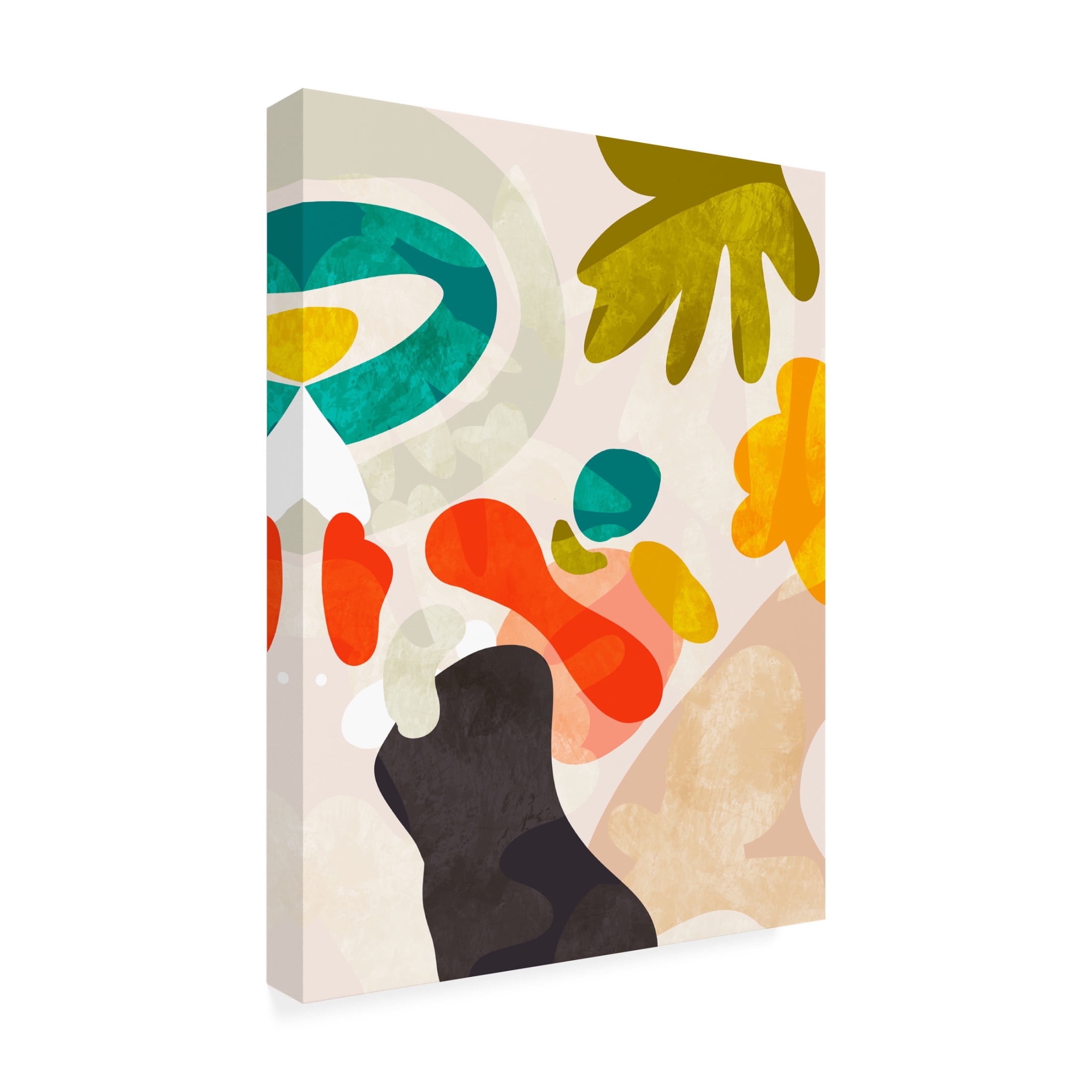 Trademark Fine Art Ana Rut Bre Cutouts Bauhaus 3 Canvas Wall Art