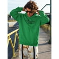 thumbnail image 2 of Halloween Squad Phrase Hoodie Men -Image by Shutterstock, Male x-Large, 2 of 4