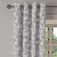 thumbnail image 3 of Ambesonne Grommet Curtain, , 50"x120", Taupe Grey and Dark Blue Grey, 3 of 5