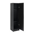 thumbnail image 2 of Wright Home Armoire Étroite Moderne en Bois 16 Pouces Noire, 2 of 11