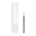 thumbnail image 6 of Uxcell 4mm Shank 0.8mm x 8mm Solid Carbide Uncoated 2 Flute Square End Mill Cutter, 6 of 6