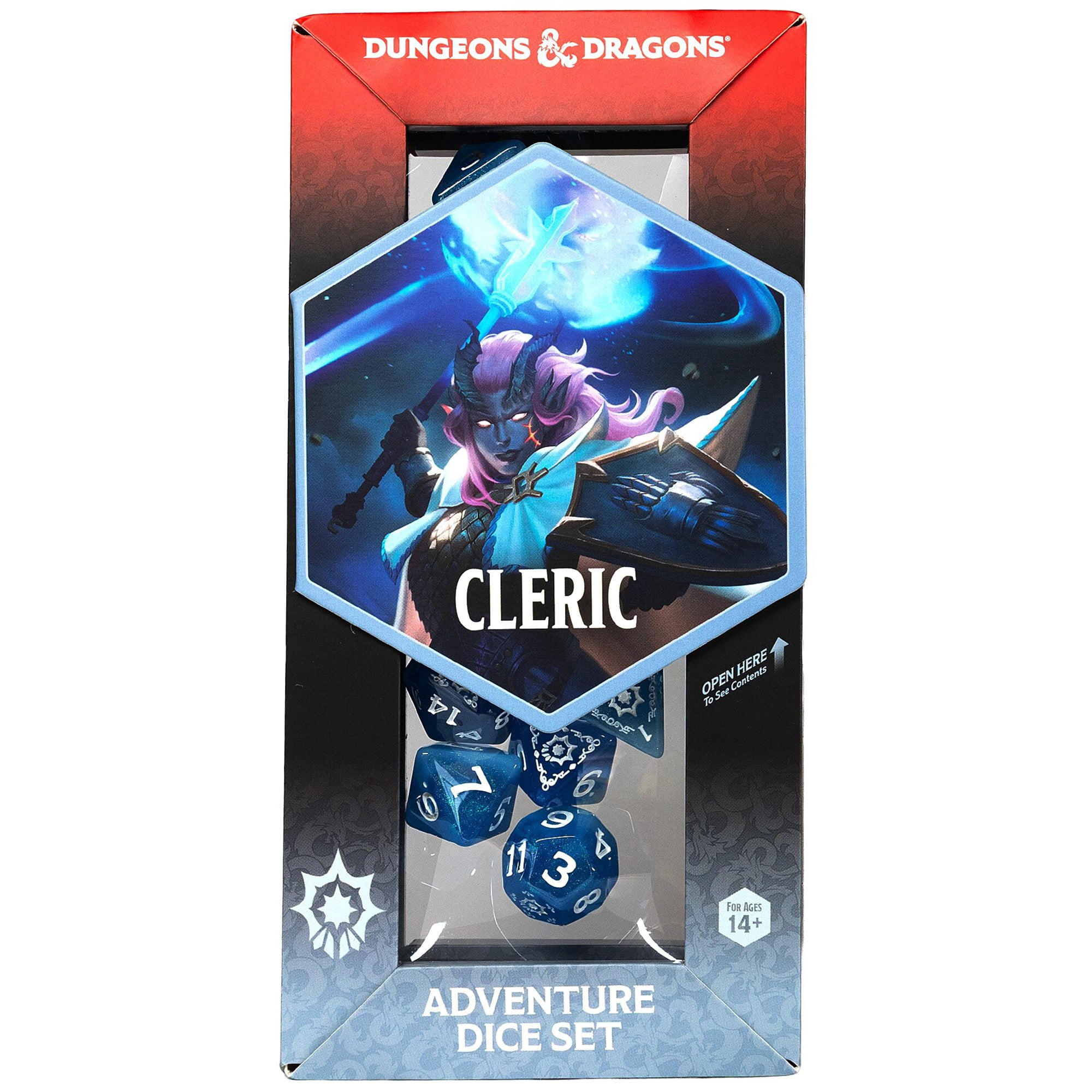 Dungeons & Dragons: D&D Adventure Dice: Wizard - Fuchsia - 16pc