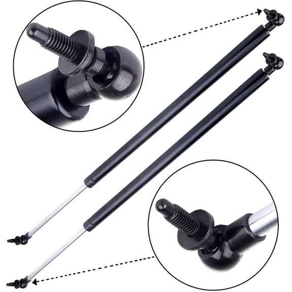 ECCPP Rear left and right Liftgate Lift Support Fit for 2001-2007 for Dodge Grand Caravan 2001-2007 for Chrysler Town & Country Replaces 4535 2pcs