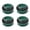 A, variant on Cozival Anti Vibration Pads for Washing Machine Dryer, Noise Reducing Appliance Stabilizer Feet, Strong Grip Non Slip Compact Support for Refrigerator Dishwasher