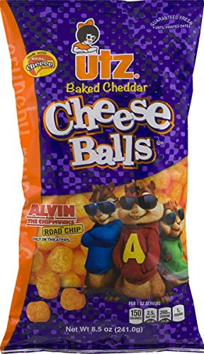 Utz Baked Cheddar Cheese Balls 8.5 Oz. Bag (3 Bags) - Walmart.com ...