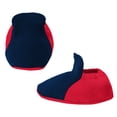thumbnail image 5 of Newborn & Infant Navy/Red New England Patriots Little Champ Three-Piece Bodysuit Bib & Booties Set, 5 of 5