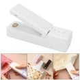 thumbnail image 3 of Mini sellador portátil, de sellado de almacenamiento de alimentos portátil, selladores al vacío de mano, Mini sellador de alimentos para barba blanco, 3 of 9