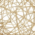 thumbnail image 5 of CosmoLiving by Cosmopolitan Contemporary Metal Round Decorative Sculptures, Set of 3, 4", 6", 8"D, Gold Finish, 5 of 11