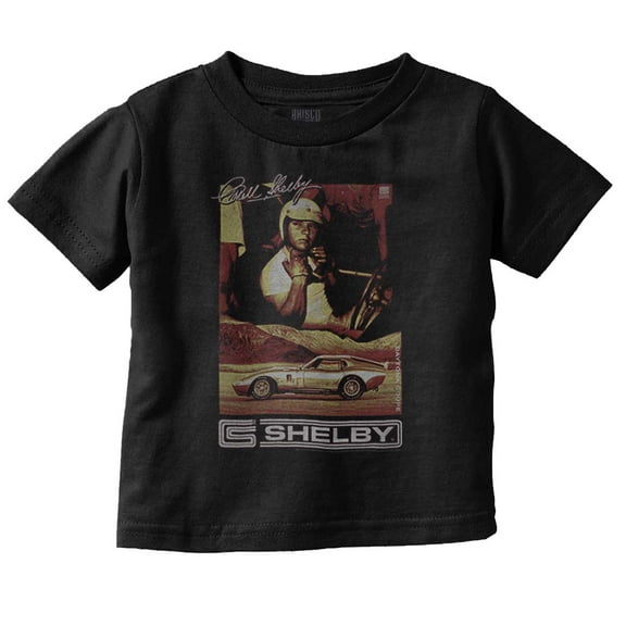 Carroll Shelby Daytona Racecar Driver Toddler Boy Girl T Shirt Infant Toddler Brisco Brands 6M