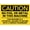 Warning Sign 2, variant on Caution No Left Turn Metal Aluminum Sign 12 x 8 Inches - Weather Resistant, Waterproof, Indoor Outdoor Use for Road, Parking Lot, Driveway