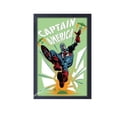 thumbnail image 1 of Captain America Cadre Portrait en Bois, 1 of 3