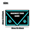 thumbnail image 3 of Football Training Mat Silent Non-Slip Shock Absorption Footstep Training Mat, 3 of 7
