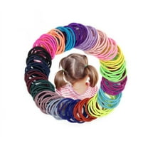180 PCS Baby Toddler Hair Ties, Topboutique Multicolor Elastic Hair Ties, No Crease Hair Elastics Small Ponytail Holders Hair Ties for Kids Girls,Christmas Present