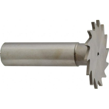 

Made in USA 1-3/8 Cut Diam 1/16 Cut Width 1/2 Shank Straight-Tooth Woodruff Keyseat Cutter