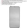 thumbnail image 2 of IBAOLE Protecteur d'Écran pour Téléphone Portable, Film Protecteur d'Écran IBAOLE en Verre Trempé HD Anti-Rayures Anti-Empreintes Digitales pour iPhone 12 Pro Max (Noir) Noir, 2 of 9