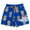 Dark blue, pineapples, variant on Bluey Bingo UPF 50+ Swim Trunks Bathing Suit Toddler to Little Kid