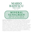 thumbnail image 2 of Mario Badescu Protector solar mineral SPF 30 para todo tipo de piel | Hidratante sin aceite, seguro para arrecifes, formulado con óxido de zinc, ácido hialurónico y an, 2 of 13