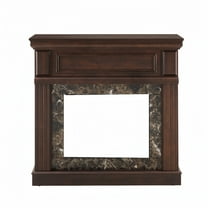 CoSoTower Only Mantel (Not Included 23" Fireplace)--Cherry,41.34"W*14"D*40"H