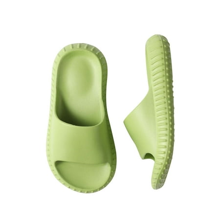 

Senew Boys Girls Slides Sandals Soft Thick Sole Quick Dry Beach Pool EVA Slippers On Sale