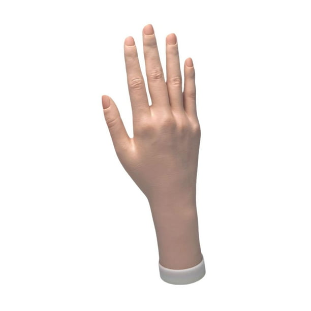 Mano femenina modelo maniquí mano para anillos exhibición de joyería práctica de arte de uñas Bien