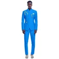 thumbnail image 3 of Nuevos trajes amarillos para hombre, último diseño, solapa, un botón, informal, ajustado, traje para hombre, negocios, boda, novio, elegante, 2 piezas, chaqueta, pantalones, 3 of 5