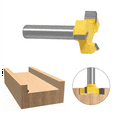 thumbnail image 4 of Tige 8mm 3 Dents T-Slot Fraise Droite pour Menuiserie, 4 of 5