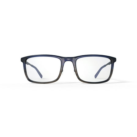 Walmart Men's Edward Rectangular Prescription Eyeglasses with Case, Navy