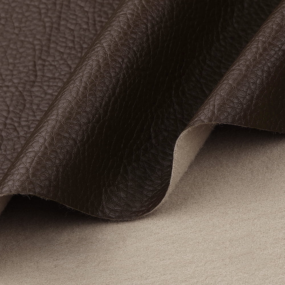 Lovote 1 Yard Faux Leather Fabric Vinyl Fabric 54" Wide Cotton Back Home Decor Fabric for DIY Craft Upholstery