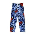 thumbnail image 4 of Xecao Abstract Colorful Butterflies Men's Straight Lounge Pajama Pants: The Ultimate in Comfortable Sleepwear, 4 of 9